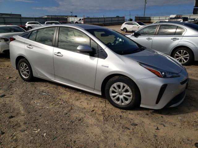 JTDKARFU9K3069436 - 2019 TOYOTA PRIUS Argent photo 4