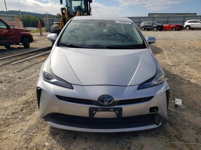 JTDKARFU9K3069436 - 2019 TOYOTA PRIUS Argent photo 5