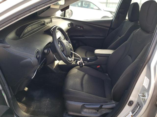 JTDKARFU9K3069436 - 2019 TOYOTA PRIUS Argent photo 7