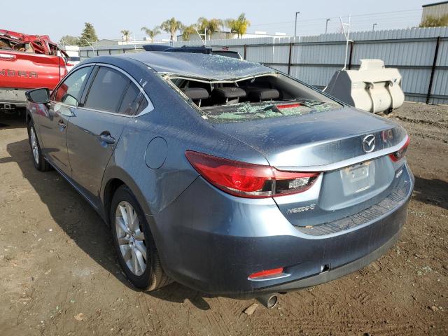 JM1GJ1U62E1160639 - 2014 MAZDA 6 SPORT BLUE photo 2