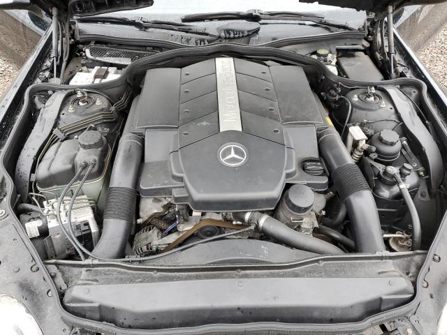 WDBSK75F44F069655 - 2004 MERCEDES-BENZ SL 500 BLACK photo 11