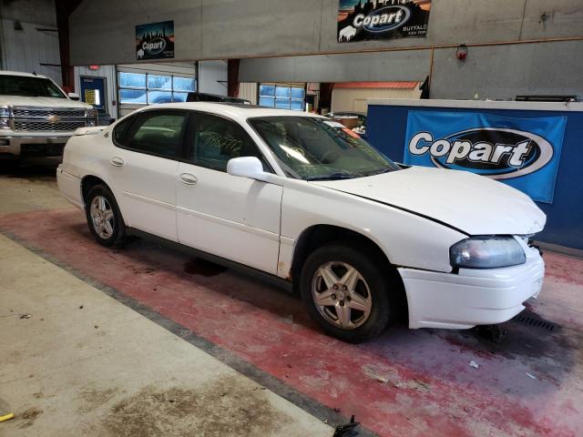 2G1WF52E059391641 - 2005 CHEVROLET IMPALA WHITE photo 4