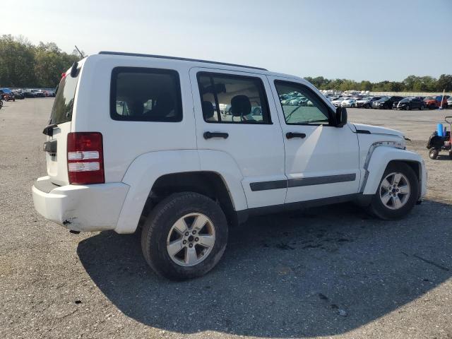 1C4PJMAK3CW156179 - 2012 JEEP LIBERTY SPORT WHITE photo 3