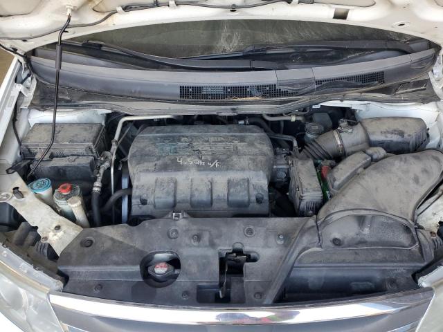 5FNRL5H69CB038515 - 2012 HONDA ODYSSEY EXL WHITE photo 12
