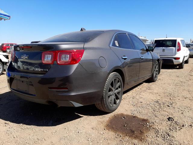 1G11H5SA1DF306717 - 2013 CHEVROLET MALIBU LTZ رمادي صورة 3