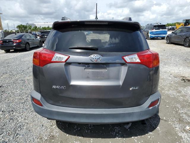 2T3WFREV1DW006571 - 2013 TOYOTA RAV4 XLE GRAY photo 6