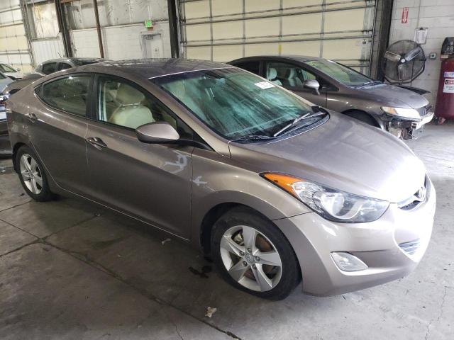 5NPDH4AE3CH127036 - 2012 HYUNDAI ELANTRA GLS BROWN photo 4