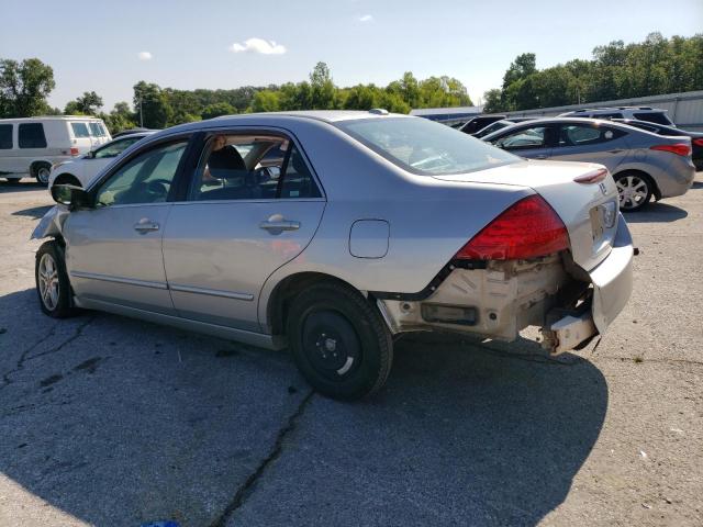 1HGCM56817A020694 - 2007 HONDA ACCORD EX SILVER photo 2