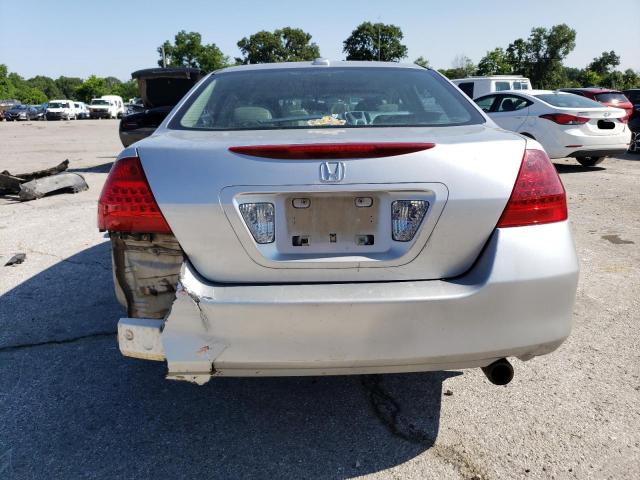 1HGCM56817A020694 - 2007 HONDA ACCORD EX SILVER photo 6