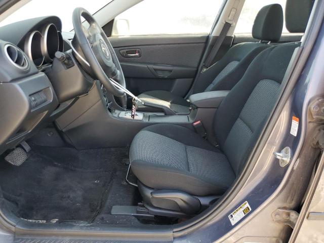 JM1BK32F181123513 - 2008 MAZDA 3 I CHARCOAL photo 7