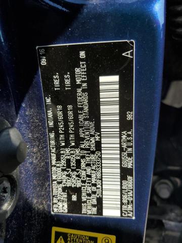 5TDJKRFH8GS333750 - 2016 TOYOTA HIGHLANDER XLE Mavi foto 13