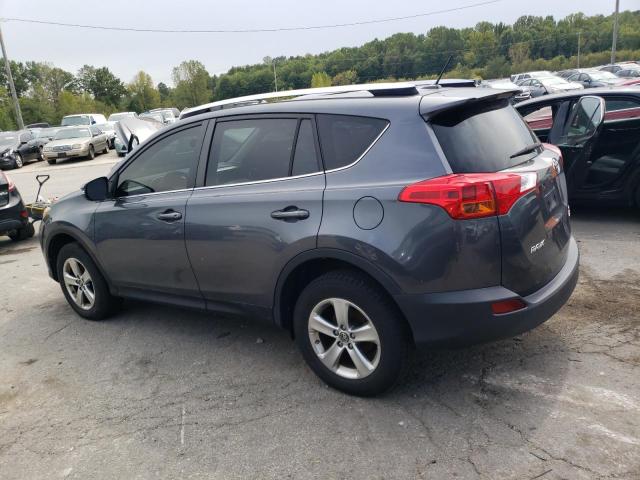 JTMRFREV3FD157828 - 2015 TOYOTA RAV4 XLE GRAY photo 2