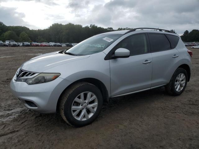 JN8AZ1MU4DW203297 - 2013 NISSAN MURANO S SILVER photo 1