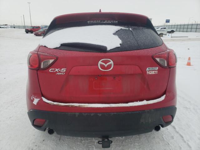 JM3KE4CYXG0885859 - 2016 MAZDA CX-5 TOURING RED photo 6