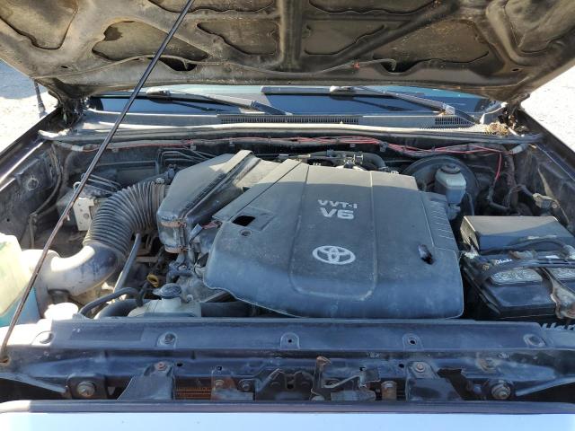 5TEUU42N78Z550992 - 2008 TOYOTA TACOMA ACCESS CAB BLACK photo 11