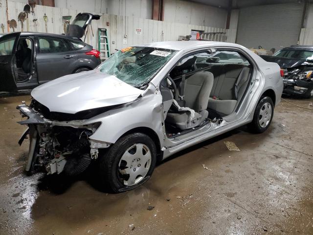 1NXBU4EE8AZ312985 - 2010 TOYOTA COROLLA BASE SILVER photo 1