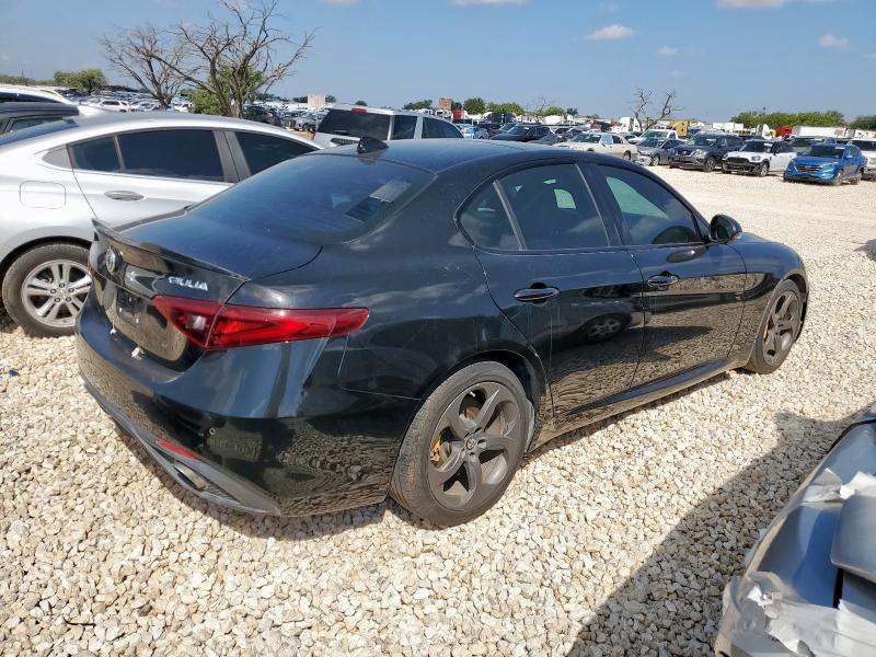 ZARFAEBN6H7551927 - 2017 ALFA ROMEO GIULIA BLACK photo 3