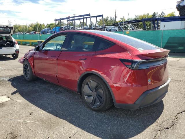 7SAYGDEE1TF399455 - 2026 TESLA MODEL Y BURGUNDY photo 2
