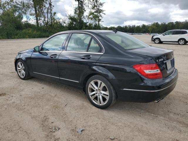 WDDGF8AB2EA939931 - 2014 MERCEDES-BENZ C 300 4MATIC BLACK photo 2