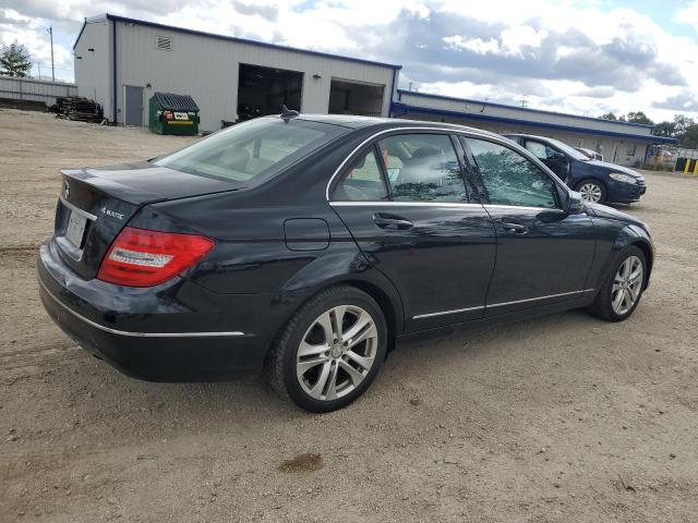 WDDGF8AB2EA939931 - 2014 MERCEDES-BENZ C 300 4MATIC BLACK photo 3