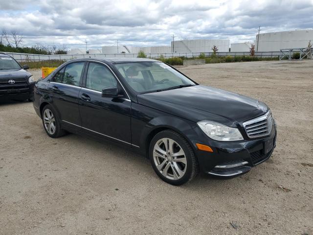 WDDGF8AB2EA939931 - 2014 MERCEDES-BENZ C 300 4MATIC BLACK photo 4