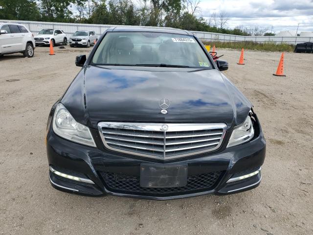 WDDGF8AB2EA939931 - 2014 MERCEDES-BENZ C 300 4MATIC BLACK photo 5