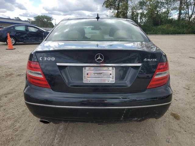 WDDGF8AB2EA939931 - 2014 MERCEDES-BENZ C 300 4MATIC BLACK photo 6