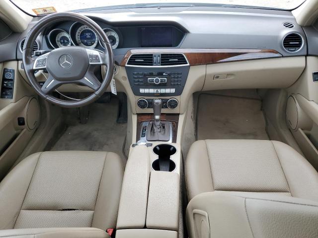 WDDGF8AB2EA939931 - 2014 MERCEDES-BENZ C 300 4MATIC BLACK photo 8