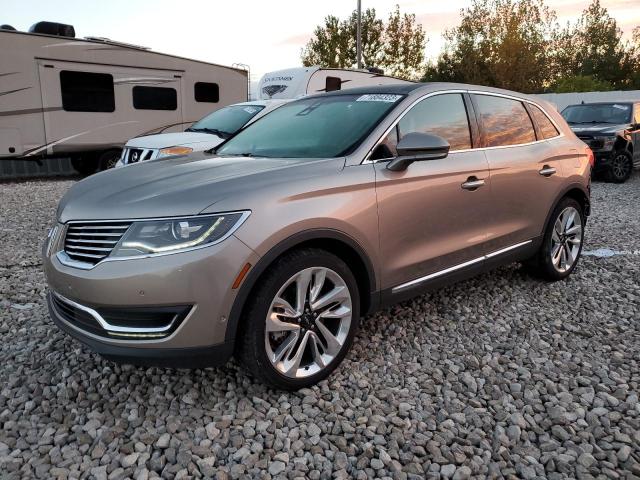 2LMPJ8LP6JBL35038 - 2018 LINCOLN MKX RESERVE TAN photo 1