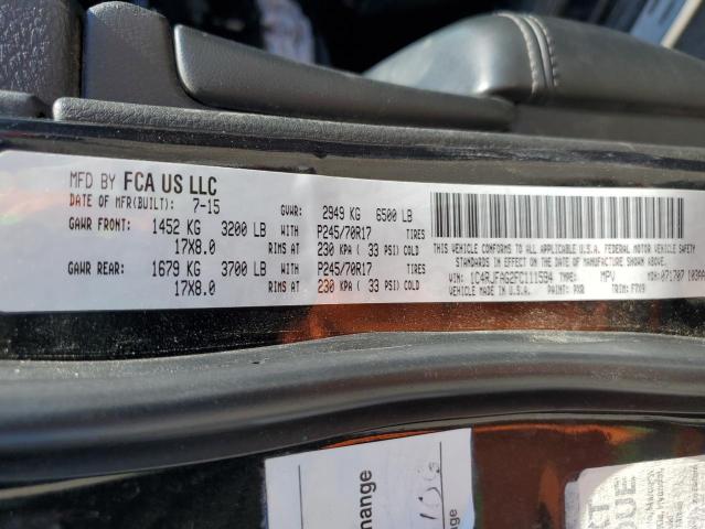 1C4RJFAG2FC111594 - 2015 JEEP GRAND CHER LAREDO 黑色 照片 13