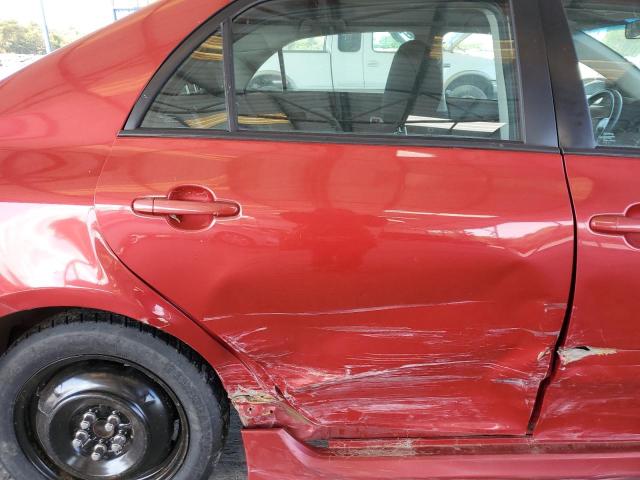 2T1BU4EE4AC449987 - 2010 TOYOTA COROLLA BASE Կարմիր լուսանկար 10