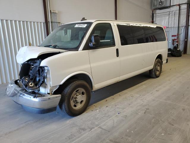 1GAZGPFG2K1243654 - 2019 CHEVROLET EXPRESS G3 LT WHITE photo 1