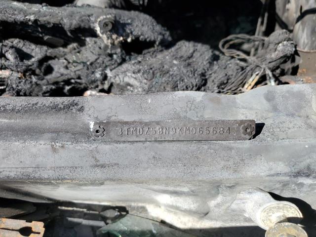 3TMDZ5BN9KM065684 - 2019 TOYOTA TACOMA DOUBLE CAB Կապույտ լուսանկար 12