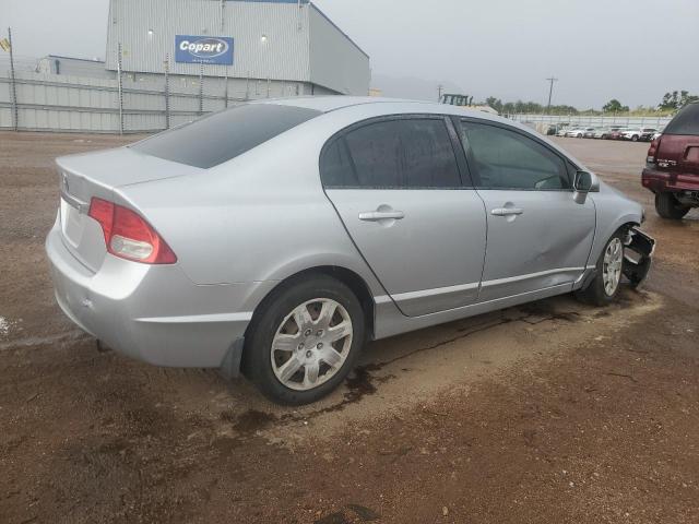 2HGFA16599H342363 - 2009 HONDA CIVIC LX SILVER photo 3