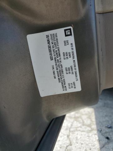 2G1WW12E339161226 - 2003 CHEVROLET MONTE CARLO LS ყავისფერი ფოტო 12