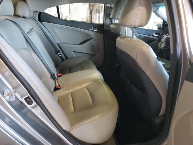 5XXGN4A78DG120636 - 2013 KIA OPTIMA EX GRAY photo 10
