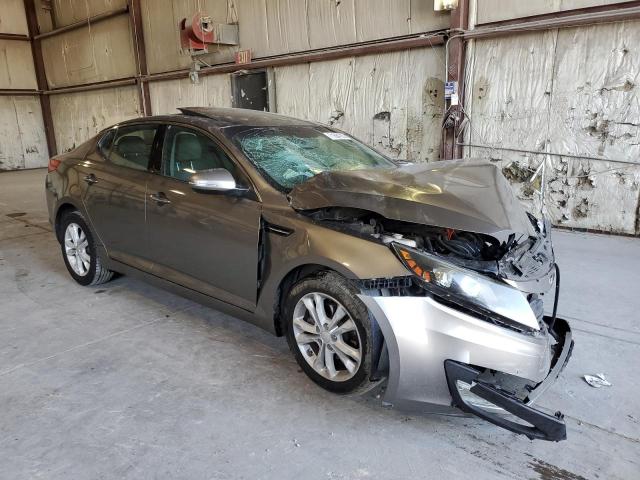 5XXGN4A78DG120636 - 2013 KIA OPTIMA EX GRAY photo 4