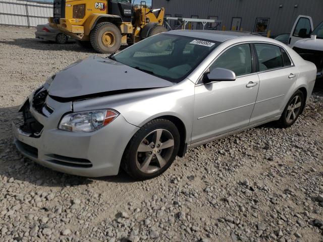 1G1ZC5E13BF199504 - 2011 CHEVROLET MALIBU 1LT SILVER photo 1