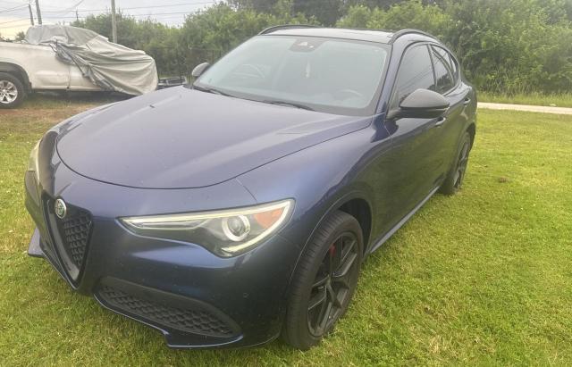 ZASPAKBN4M7C98833 - 2021 ALFA STELVIO TI Синий фото 2