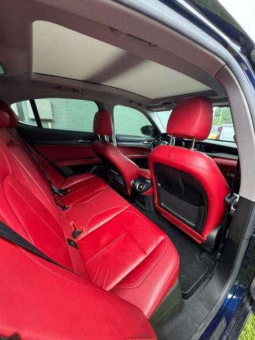 ZASPAKBN4M7C98833 - 2021 ALFA STELVIO TI Синий фото 6