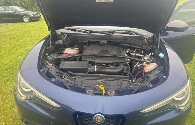 ZASPAKBN4M7C98833 - 2021 ALFA STELVIO TI Синий фото 7