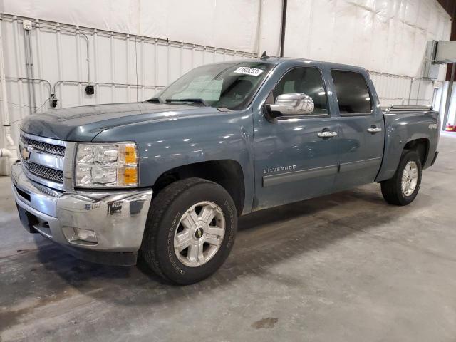 3GCPKSE77DG191346 - 2013 CHEVROLET 1500 K1500 LT BLUE photo 1