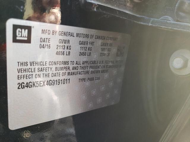 2G4GK5EX4G9191011 - 2016 BUICK REGAL 黑色 照片 12