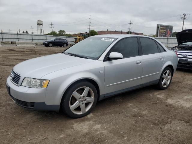 WAULC68E63A351319 - 2003 AUDI A4 1.8T QUATTRO SILVER photo 1