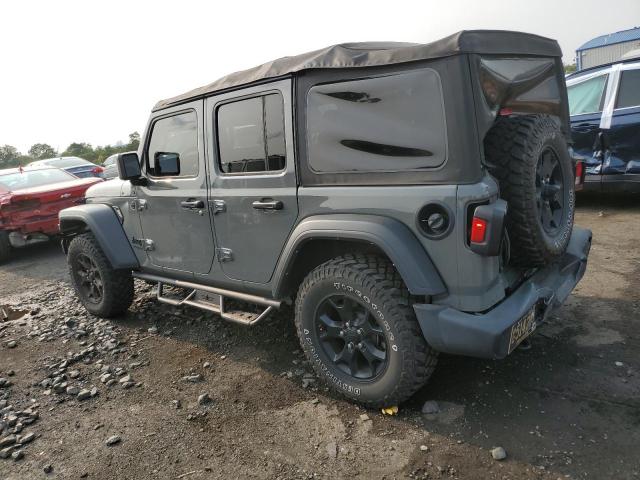 1C4HJXDG0MW816810 - 2021 JEEP WRANGLER UNLIMITED SPORT Сұр фото 2