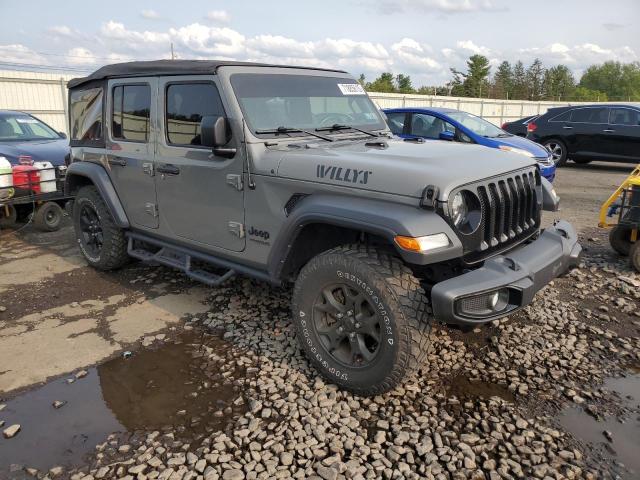 1C4HJXDG0MW816810 - 2021 JEEP WRANGLER UNLIMITED SPORT Сұр фото 4