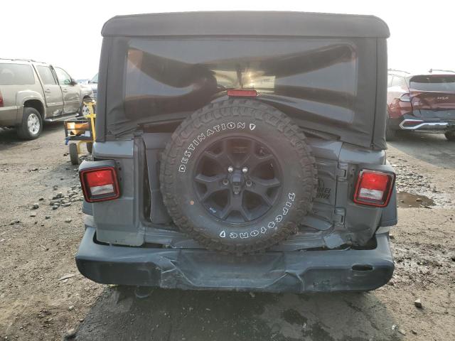 1C4HJXDG0MW816810 - 2021 JEEP WRANGLER UNLIMITED SPORT Сұр фото 6
