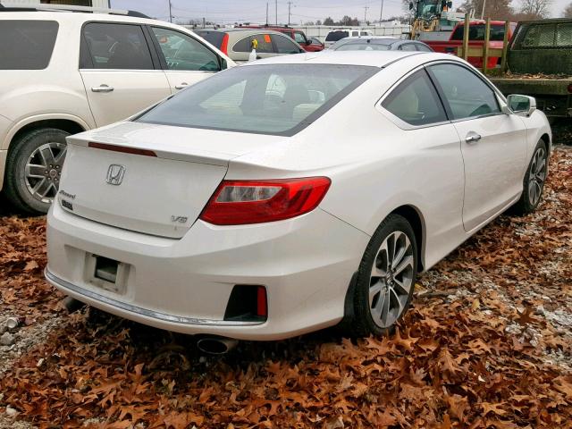 1HGCT2B89FA007066 - 2015 HONDA ACCORD EXL WHITE photo 4