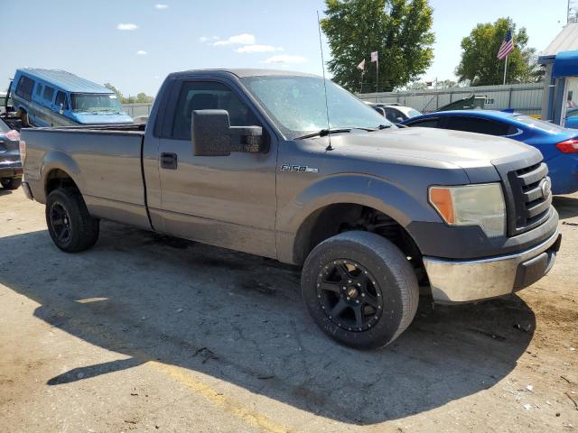 1FTNF1CV5AKE23924 - 2010 FORD F150 GRAY photo 4