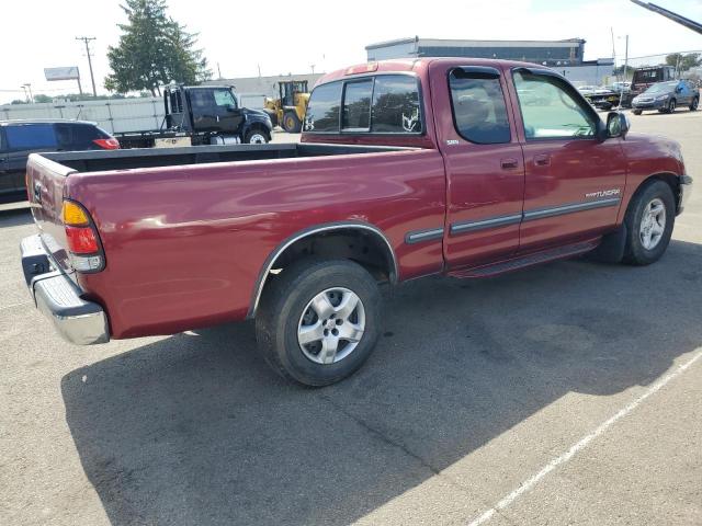 5TBRT34142S299889 - 2002 TOYOTA TUNDRA ACCESS CAB MAROON photo 3